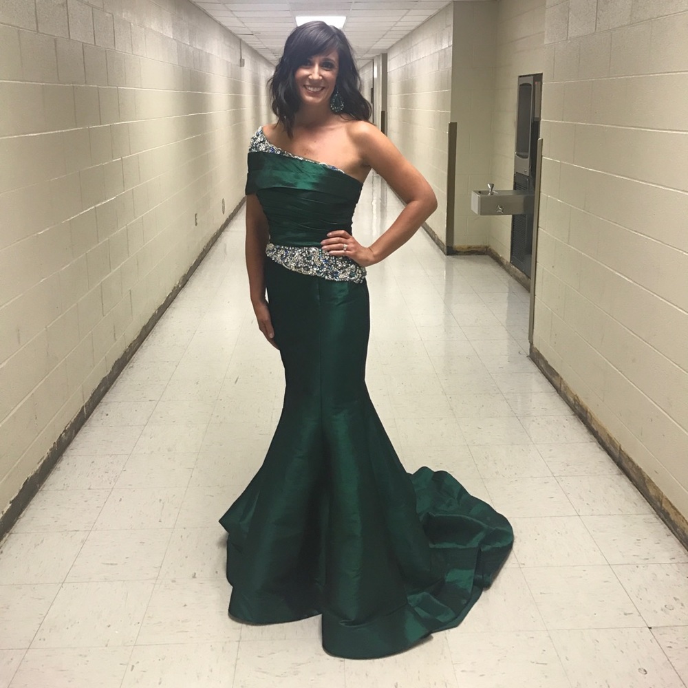 Macduggal Green Gown